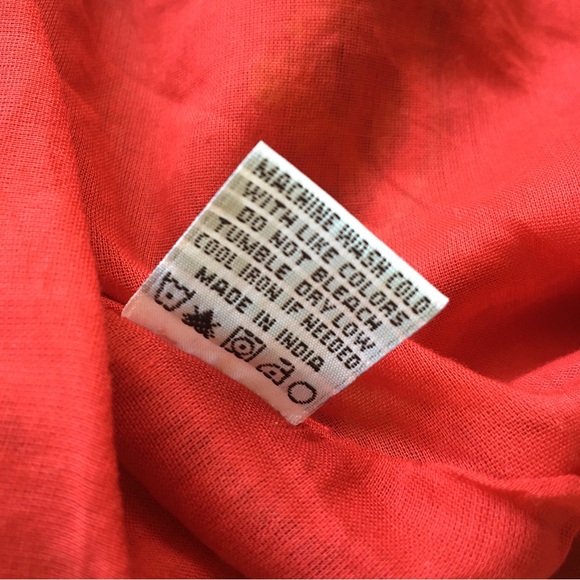 Bright and Floral 100% Cotton Maxi Skirt by 'What Goes Around Comes Around' - Picture 14 of 15